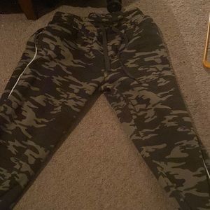 Camo sweatpants